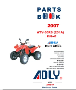 adly atv 50rseu2 2007 parts manuals - PDF DOWNLOAD