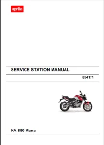 Aprilia 850 Mana Shop Manual 2008-2014 - PDF Download