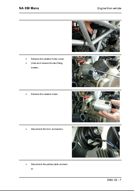 Aprilia 850 Mana Shop Manual 2008-2014 - PDF Download - HeyDownloads ...