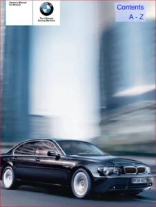 Bmw 745i 745li 760i 760li Sedan Owner Manual 2005 - PDF DOWNLOAD