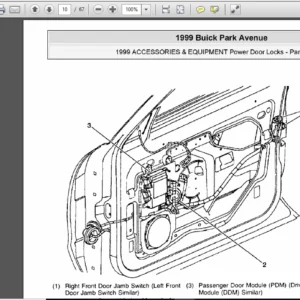 Buick Park Avenue 1997-2005 Service Repair Manual - PDF Download