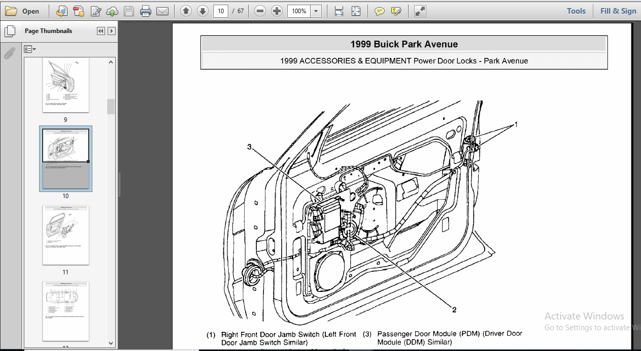 Buick Park Avenue 1997-2005 Service Repair Manual - PDF Download