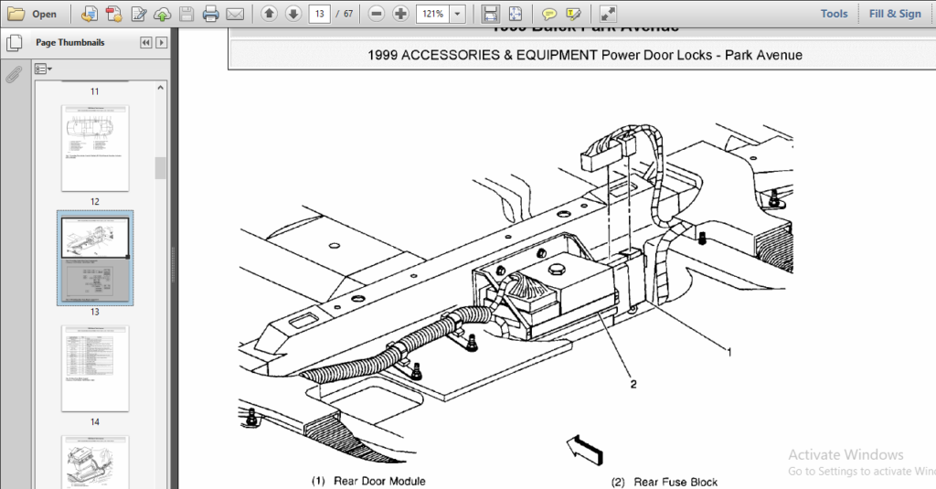 Buick Park Avenue 1997-2005 Service Repair Manual - PDF Download ...