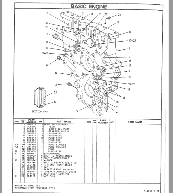 CCSPAOM Caterpillar Cs 551 Cs 553 Cp 553 Parts Manual - PDF Download