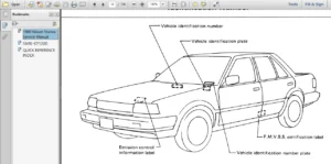 Nissan Stanza Service Manual DOWNLOAD . PDF