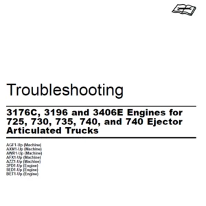 Cat 3406E & 3465 Engine Shop Manual - PDF Download