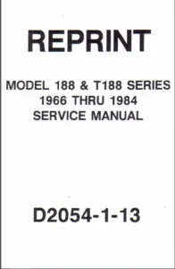 Cessna Aircraft 188 T188 Service Repair Manual 1966 1984 - PDF Download