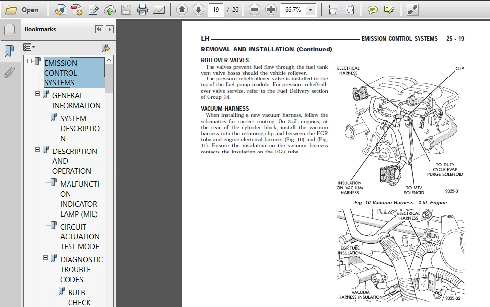 Chrysler Concorde 1993-1997 Workshop Repair Service Manual -  PDF Download - Image 5