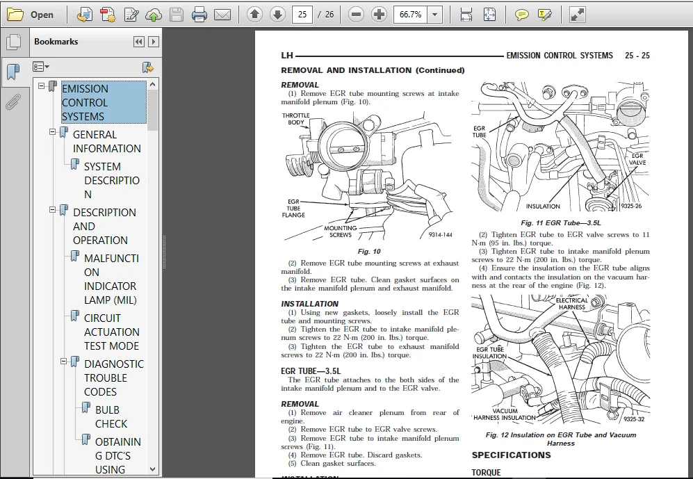 Chrysler Concorde 1993-1997 Workshop Repair Service Manual -  PDF Download - Image 4