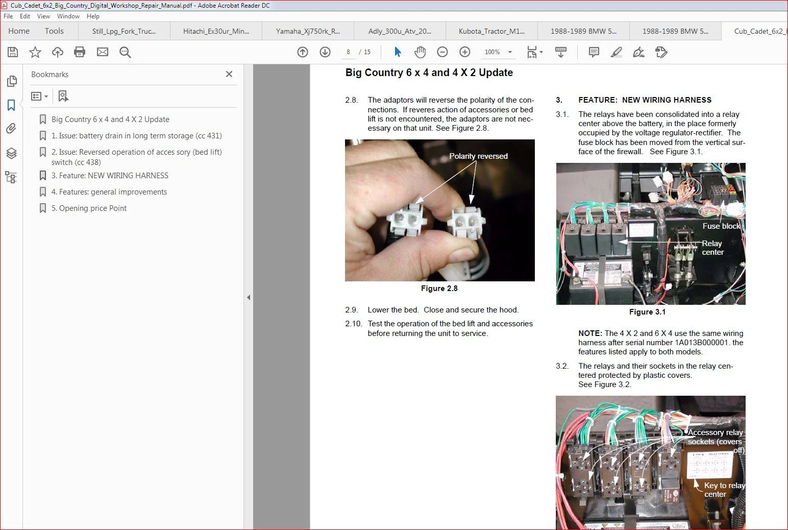Cub Cadet 6x2 Big Country Digital Workshop Repair Manual - PDF DOWNLOAD - Image 2
