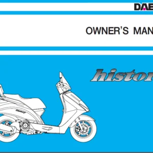 Daelim History owners manual - PDF