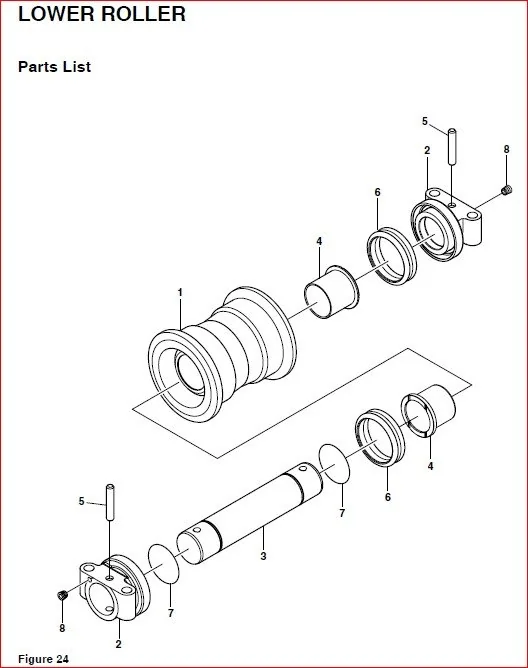 Deawoo Doosan Dx235lcr Track Excavator Service Repair Workshop Manual Download - Image 3