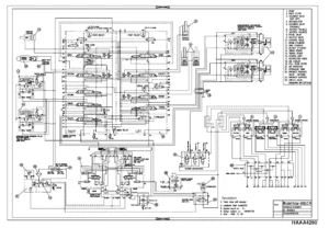 Doosan Daewoo Excavator V Series Electrical Hydraulic Schema - PDF Download