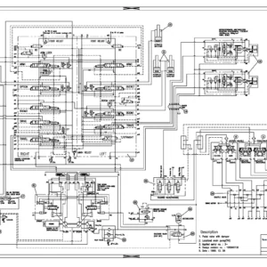 Doosan Daewoo Excavator V Series Electrical Hydraulic Schema - PDF Download