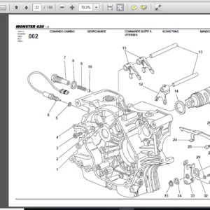Ducati Monster 620 Parts Manual Catalog Download 2002-2003 - PDF DOWNLOAD