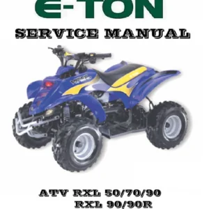 E- Ton Eton Atv Rxl 50 70 90 Service Manual - PDF