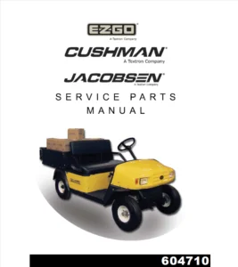 EZ GO Chushman Utility Service Manual  RXV 2008 - PDF Download