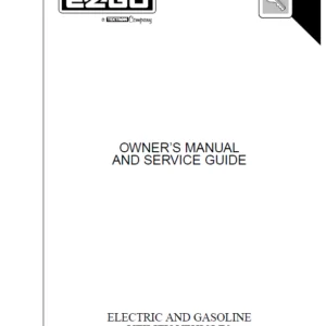EZ GO Owners Service Guide 199  -  PDF Download