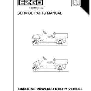 EZ GO  Service Manual  Gas 1200 series 1999 - PDF Download