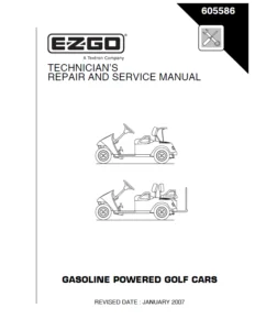EZ GO Service Repair gas 2007 - PDF Download