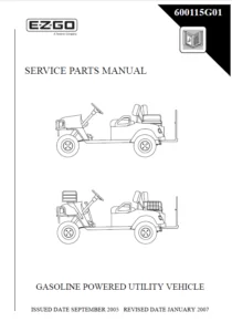 EZ GO  Utility Service Manual  Clays   ST 2x2 2 - PDF Download