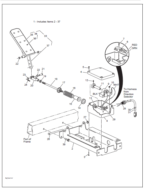 EZ GO Utility Service Manual Industrial 100 2100 2004 Electric ...