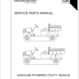 EZ GOUtility Service Manual ST2008 Gas JAC4000  -  PDF  Download