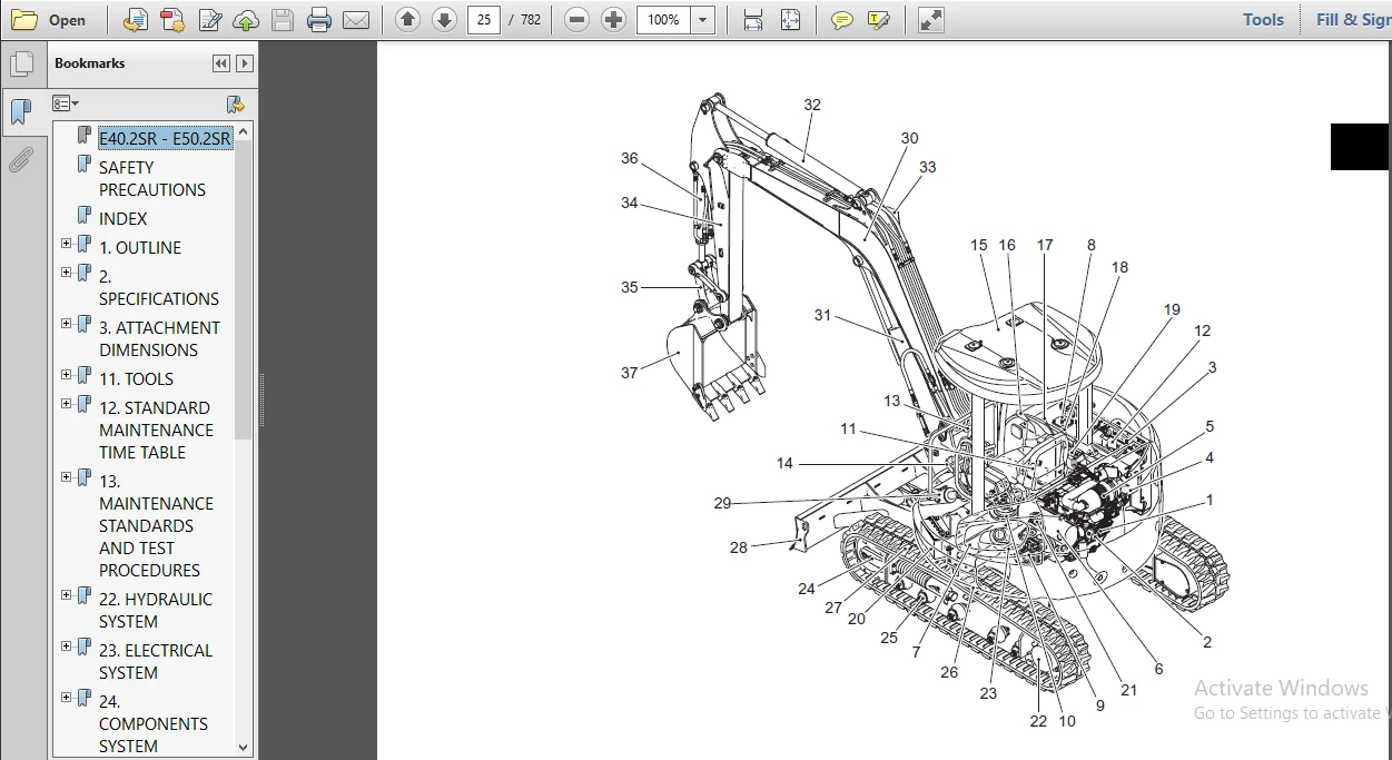 Fiat Kobelco Service E40 2sr E45 2sr Evolution Shop Manual Excavator Workshop Repair Book - DOWNLOAD - Image 4