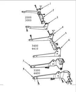 Ford Tractor Attachments Parts List Manual - PDF Downloads