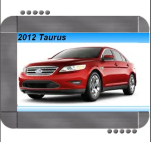 Ford Taurus 2012 Workshop Repair Service Manual Complete Informative For Diy Repair - PDF DOWNLOAD