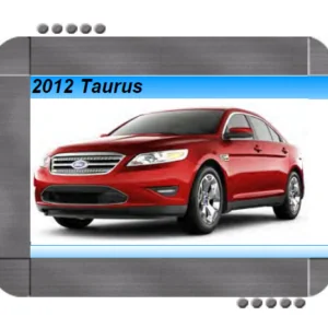 Ford Taurus 2012 Workshop Repair Service Manual Complete Informative For Diy Repair - PDF DOWNLOAD