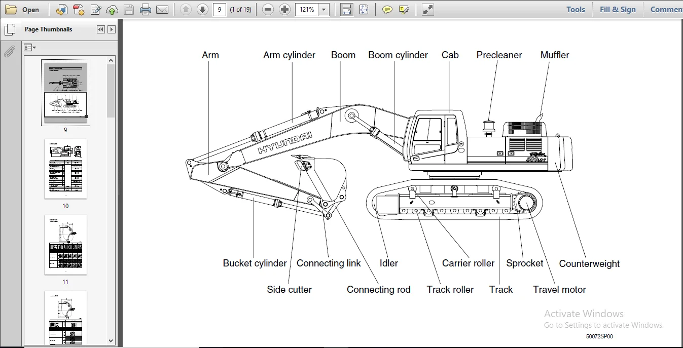 Hyundai R500lc 7 Crawler Excavator Workshop Service Repair Manual Download - PDF DOWNLOAD - Image 4