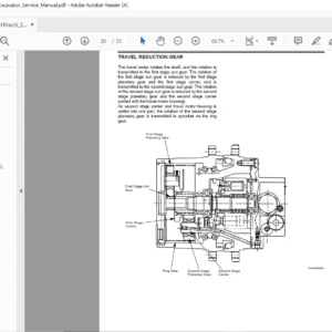 Hitachi ex16 2b ex17 2b Excavator Service Manual - PDF Download