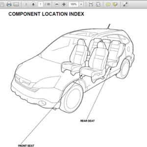 Honda Crv 2005 - 2009 Workshop Service Repair Manual - pdf Download