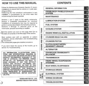 Honda Xr650r 2000-2008 Workshop Service Manual - PDF DOWNLOAD