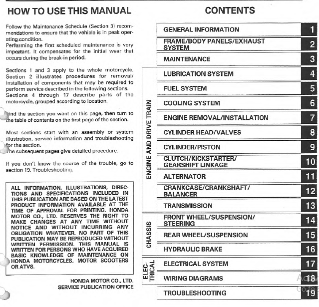 Honda Xr650r 2000-2008 Workshop Service Manual - PDF ...