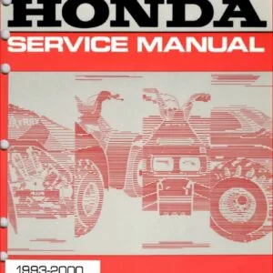 Honda Trx 300ex Service Manual Repair 1993-2000  Trx 300ex - PDF DOWNLOAD