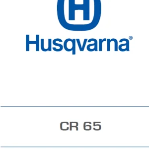 Husqvarna Cr 65 2012-2015 Workshop Service Manual - PDF DOWNLOAD