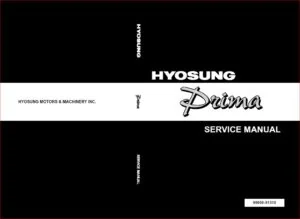 Hyosung Prima Sf50 Sf 50 Factory Service Repair Manual - PDF DOWNLOAD
