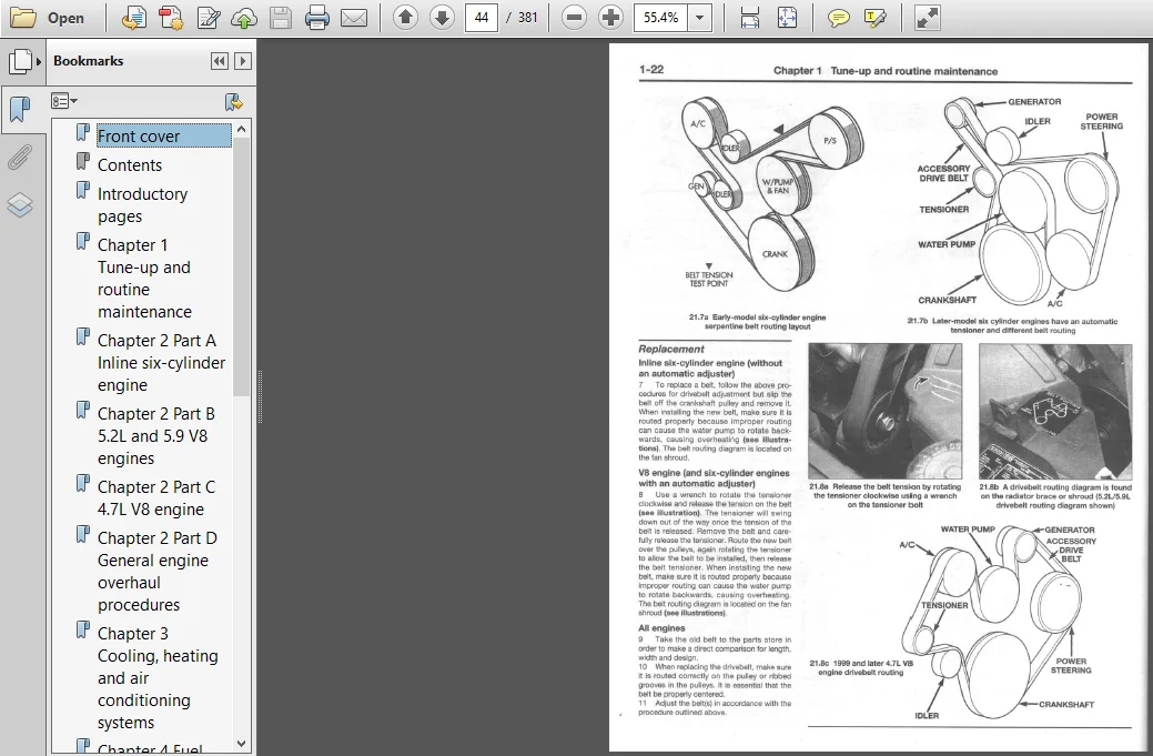Jeep Grand Cherokee 1993-2000 Workshop Repair Service Manual - PDF DOWNLOAD - Image 3