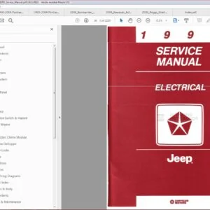 Jeep Vehicles Chrysler Motors 1990 Service Manual - PDF DOWNLOAD