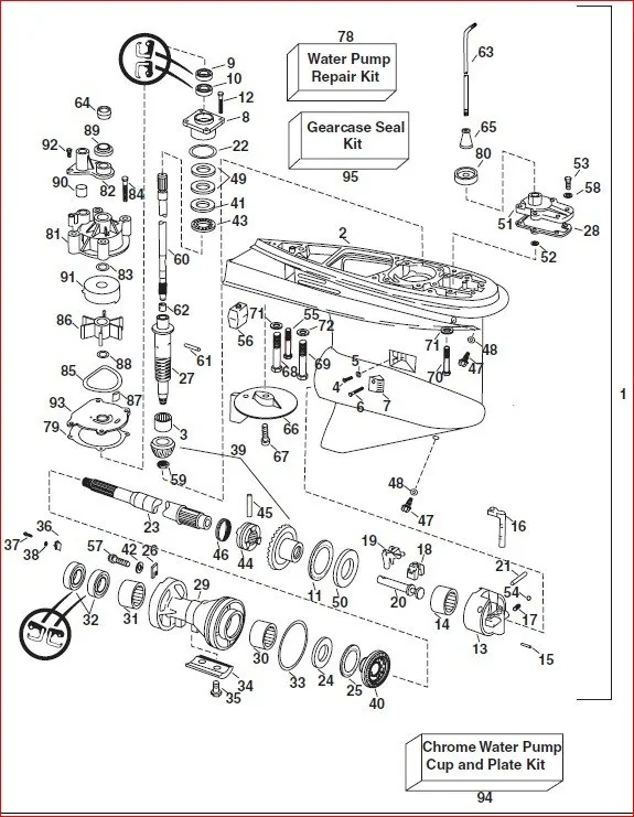 Johnson Evinrude 75hp 90hp E tec  2004 Parts Catalog Manual - Pdf Download - Image 4