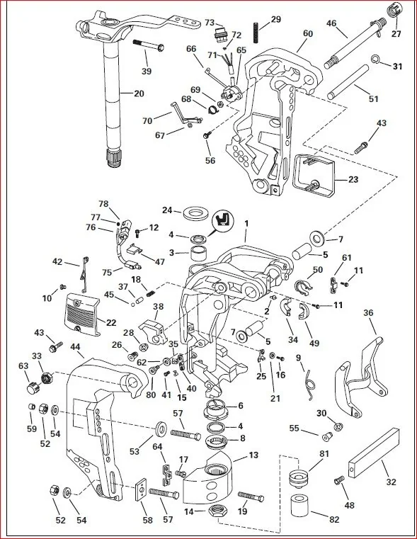 Johnson Evinrude 75hp 90hp E tec  2004 Parts Catalog Manual - Pdf Download - Image 3