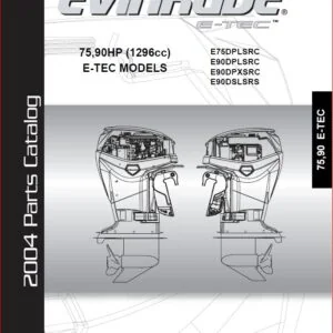 Johnson Evinrude 75hp 90hp E tec  2004 Parts Catalog Manual - Pdf Download
