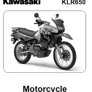 Kawasaki Kl650 2009 Workshop Service Repair Manual - PDF Download