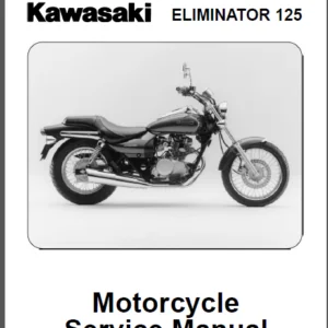 Kawasaki Bn125 1998-2007 Workshop Repair Service Manual - Pdf