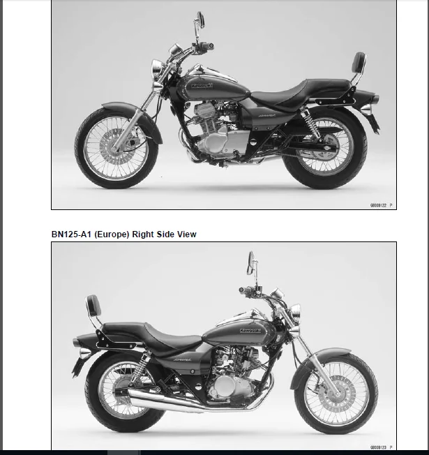 Kawasaki Bn125 1998-2007 Workshop Repair Service Manual - Pdf - Image 3
