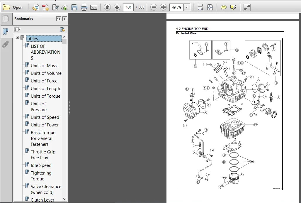 Kawasaki Bn125 1998-2007 Workshop Repair Service Manual - Pdf - Image 5