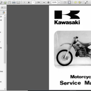 Kawasaki Kx125 Kx250 Service Manual Repair 1994-1998 Kx 125 250 - PDF DOWNLOAD