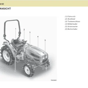 Kioti Daedong Ck25 Ck27 Ck30 Ck35 Tractor Operator Manual Instant Download Germany - PDF Download